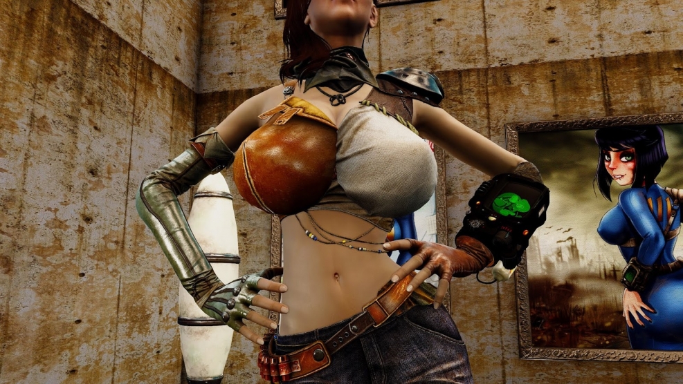 Naked Sarah from Rage