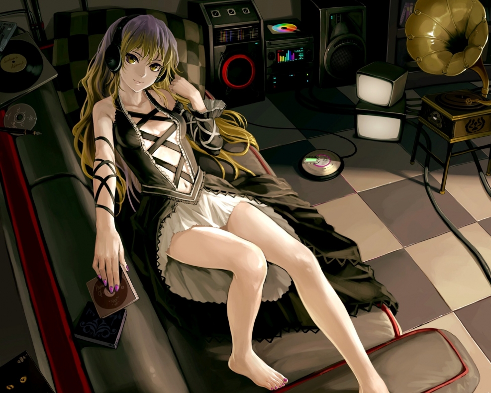 Anime Misaka Mikoto with Long Hair