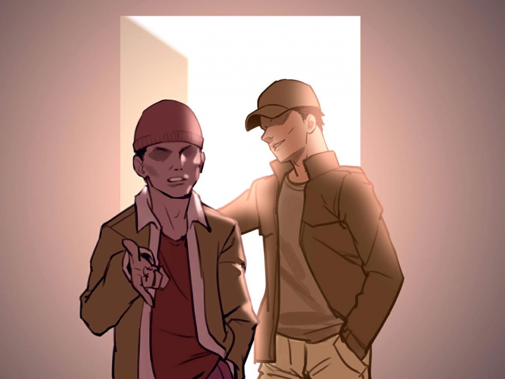 Black White Instricted Drawings