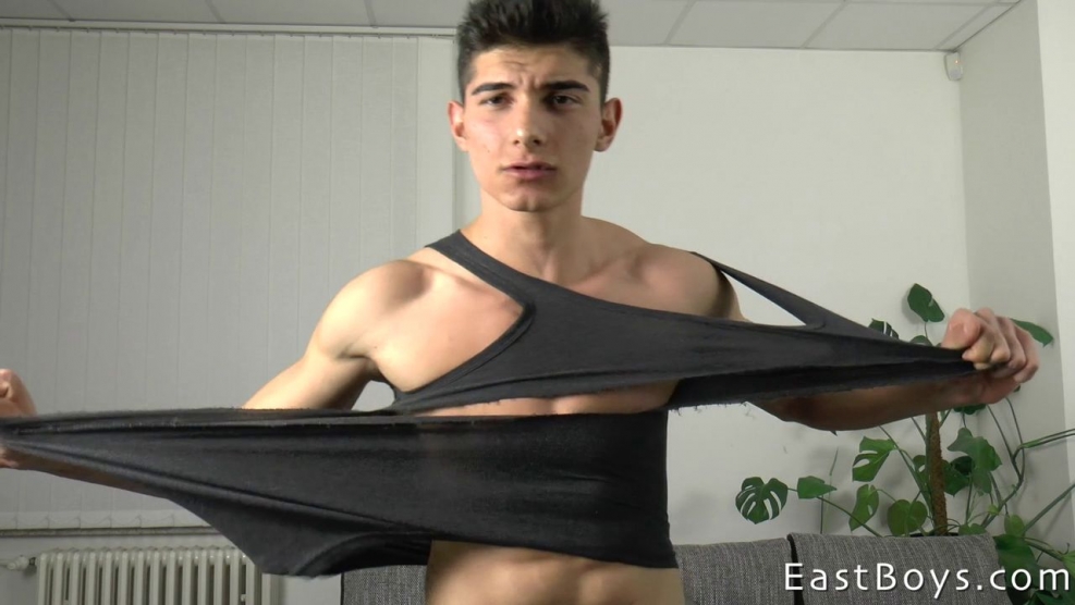 Group photo of naked guys