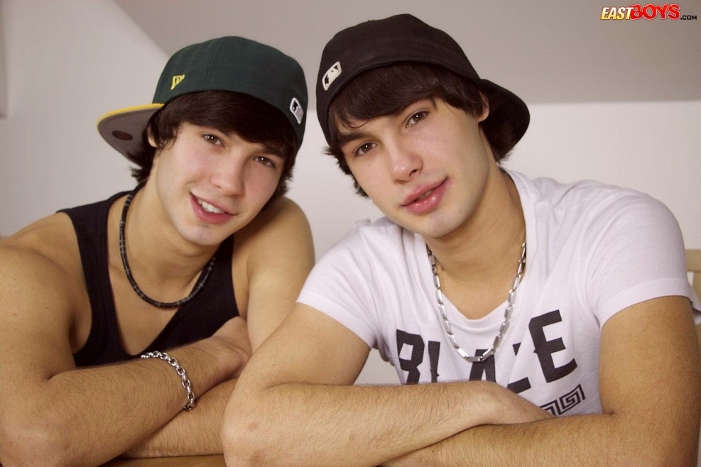 Eastboys. Muscle-Flexing