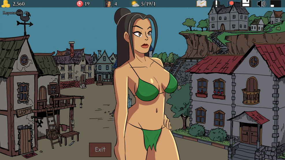 2D game about public house