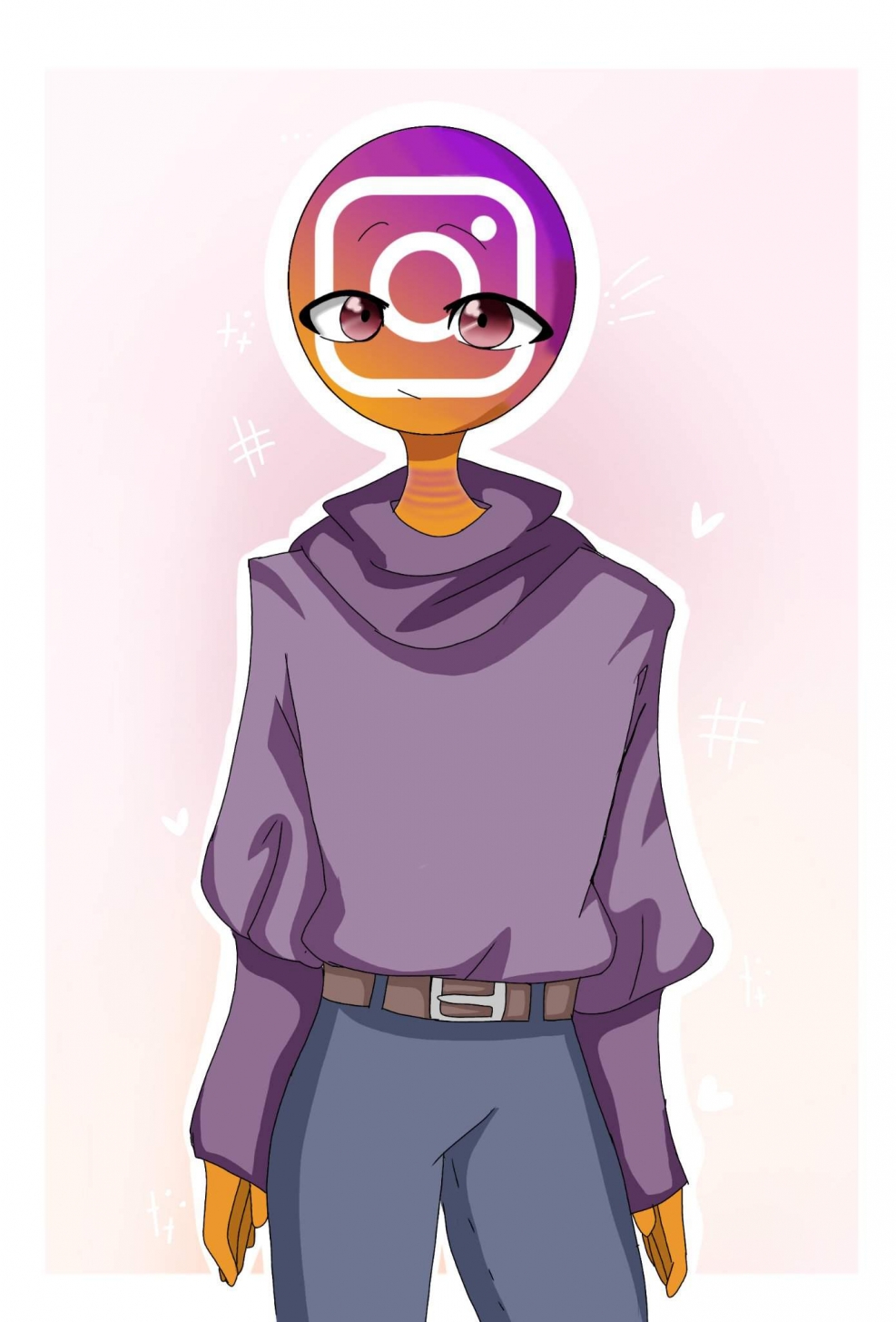 Social media Ibis humans