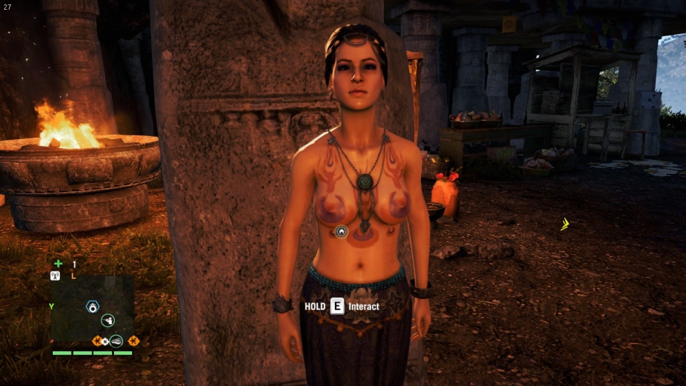 Naked Lisa Snow Headlight Edge