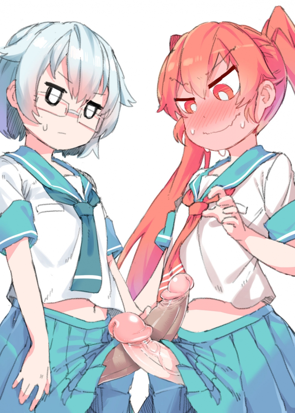 Clumsy oen hentai anal