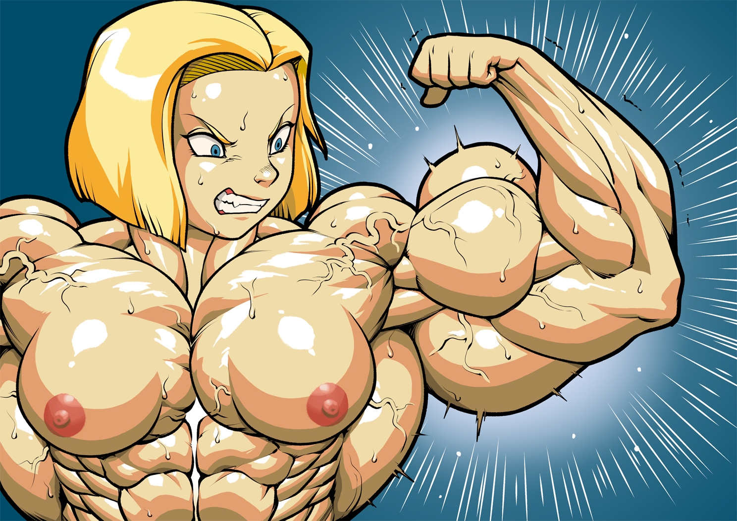Muscle Growth Girl Porn Cartoon
