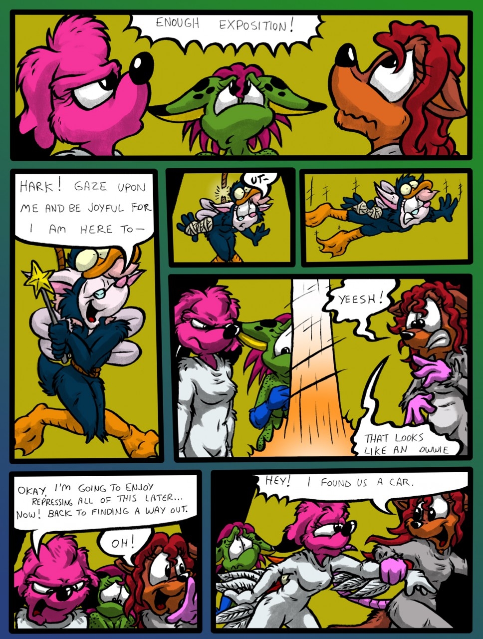 Cavewoman Carrie Oasis Diary # 1