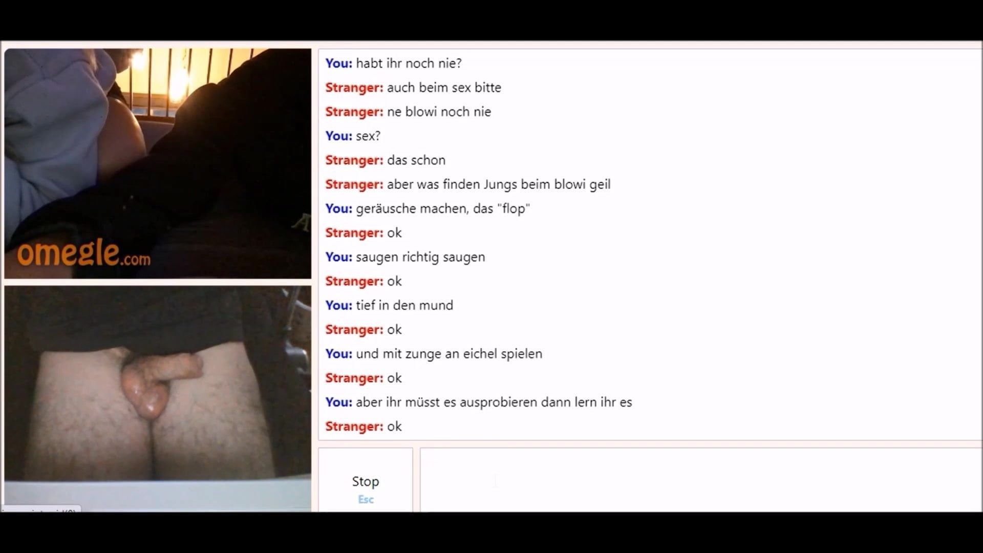 Omegle couples porn