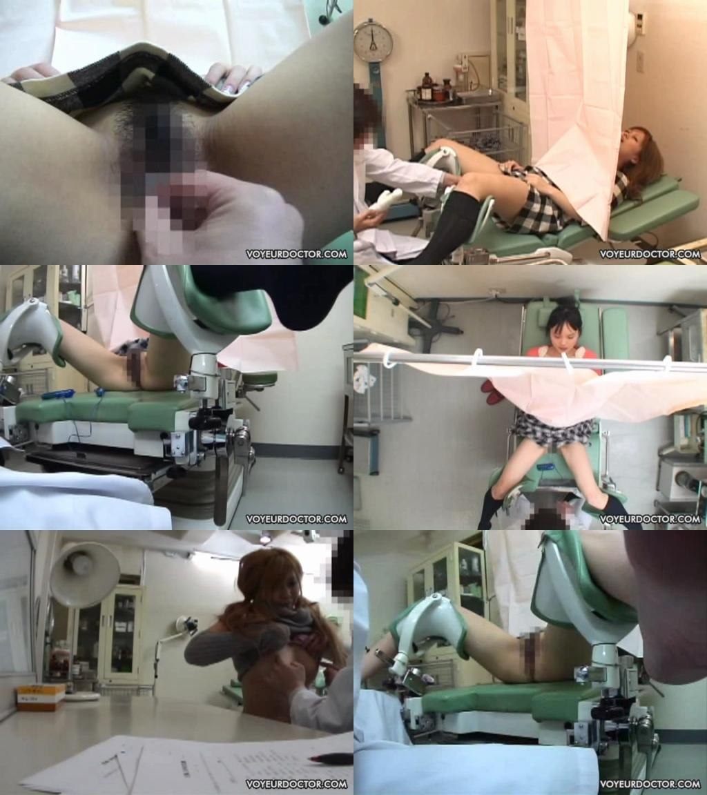 Hidden cam shoots the medical exam of amateur pussy.