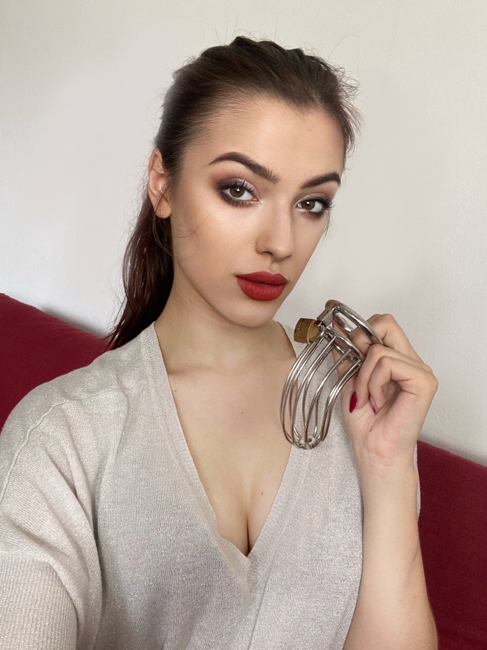 Kimblackoncam SPICY Chick Masturbates Cunt