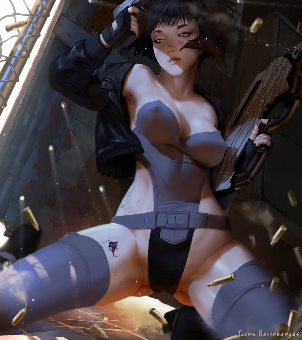 Motoko Kusanagi robot hentai
