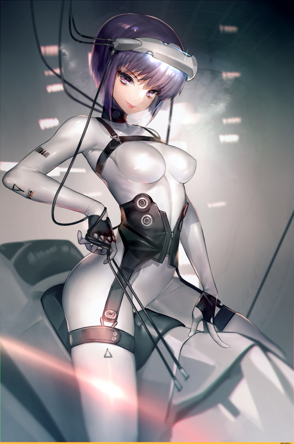 Motoko Kusanagi ahegao