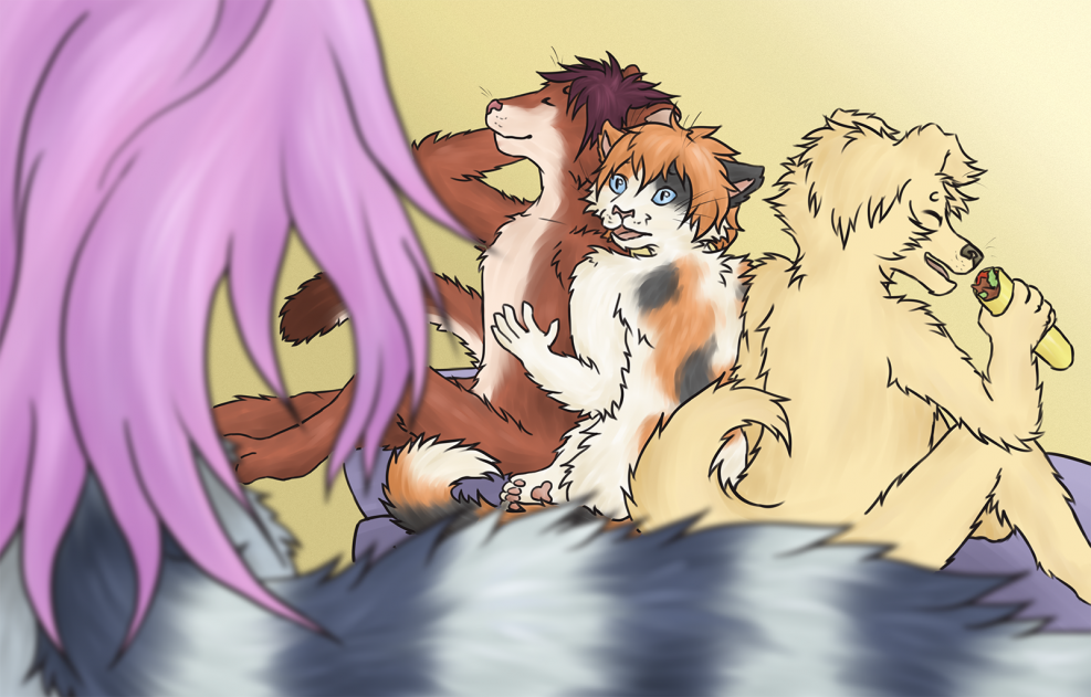 Hentai Furri cute ladders