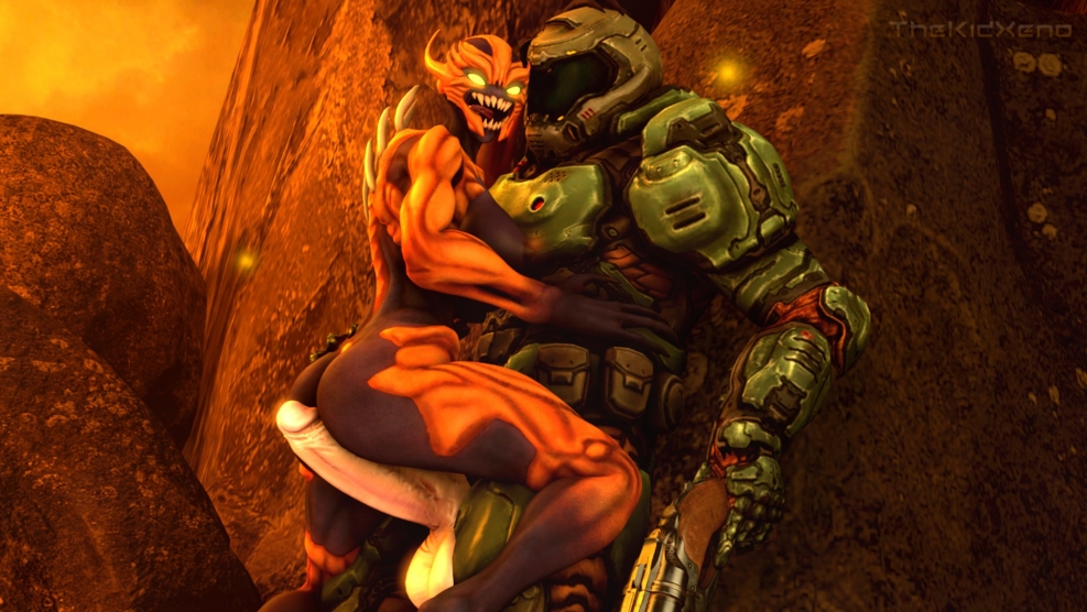 Hentai doom Cyberdemon Futanari
