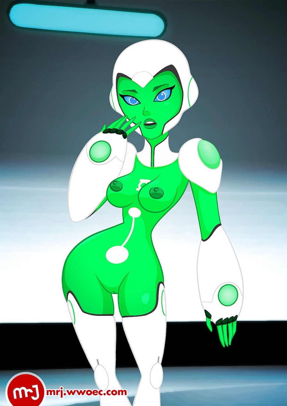 Green syntro hentai lantern