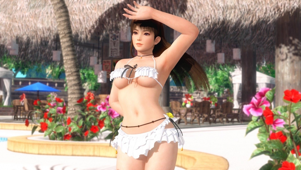 Honoka Dead or Alive in underwear