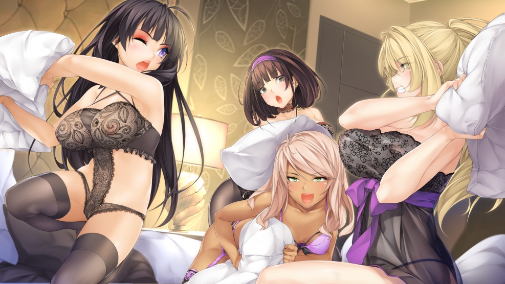 Visual novels harem hentai