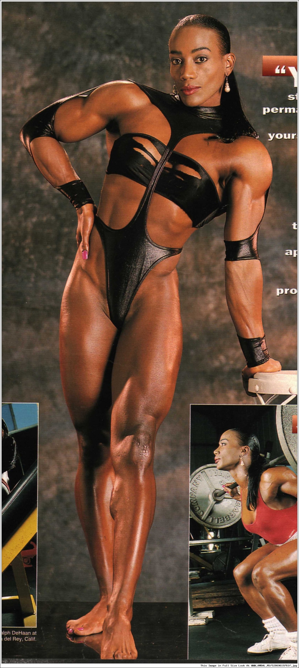 Landa Murray on the beach