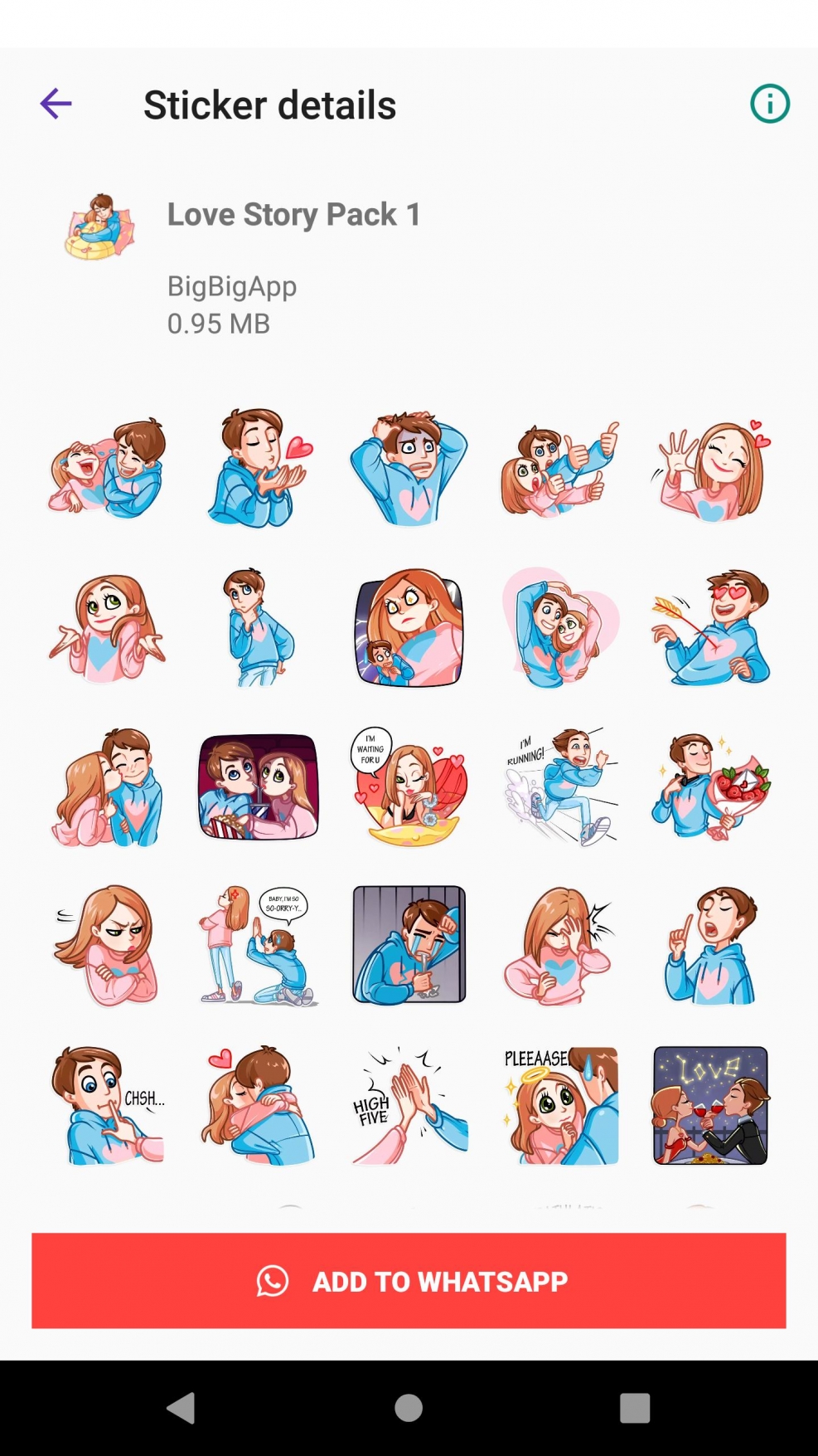 Erotic stickers for Vatsap