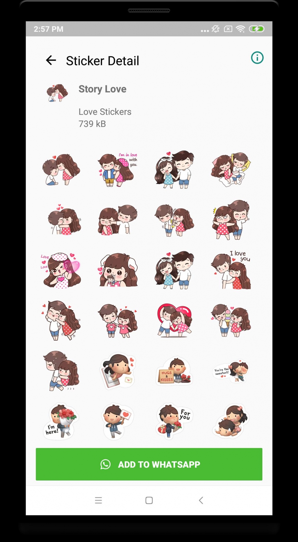 Collections of stickers for VATSAP