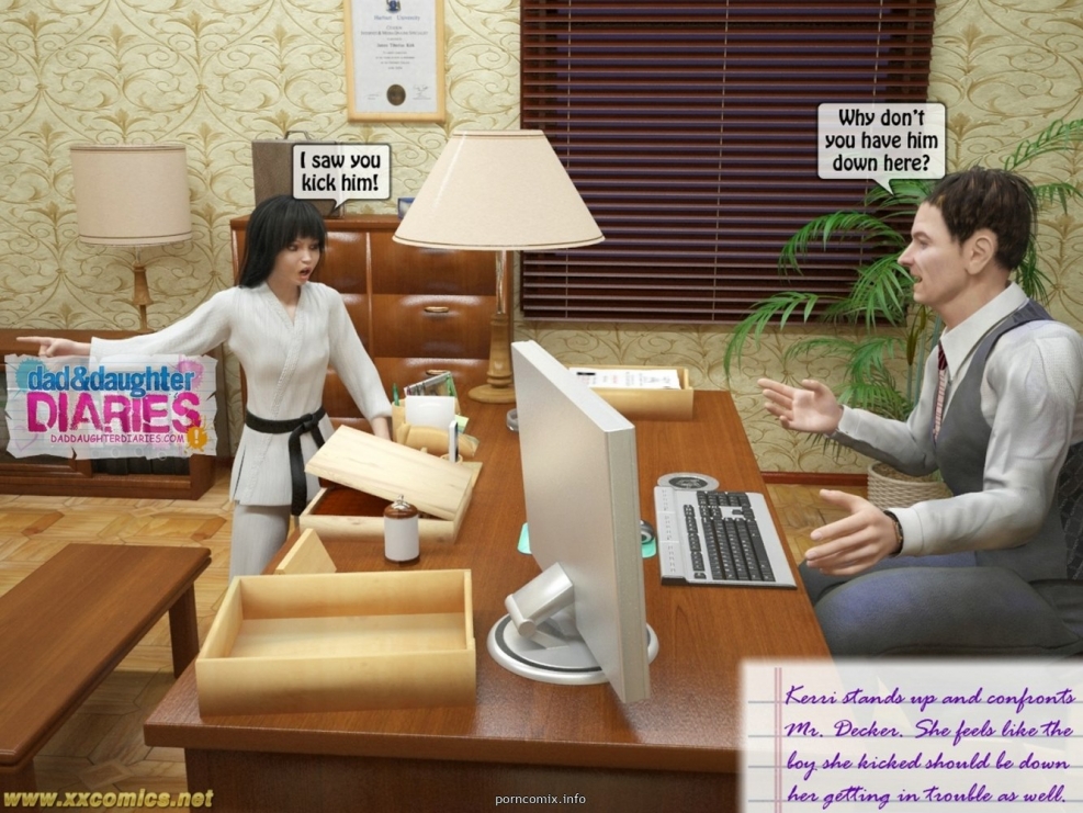 DAD AND DAUGHTER DIARIES Comics