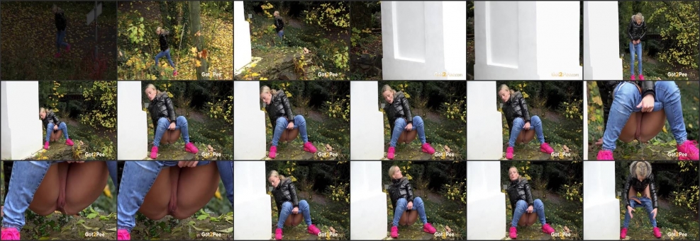 Female Pissing in Shorts