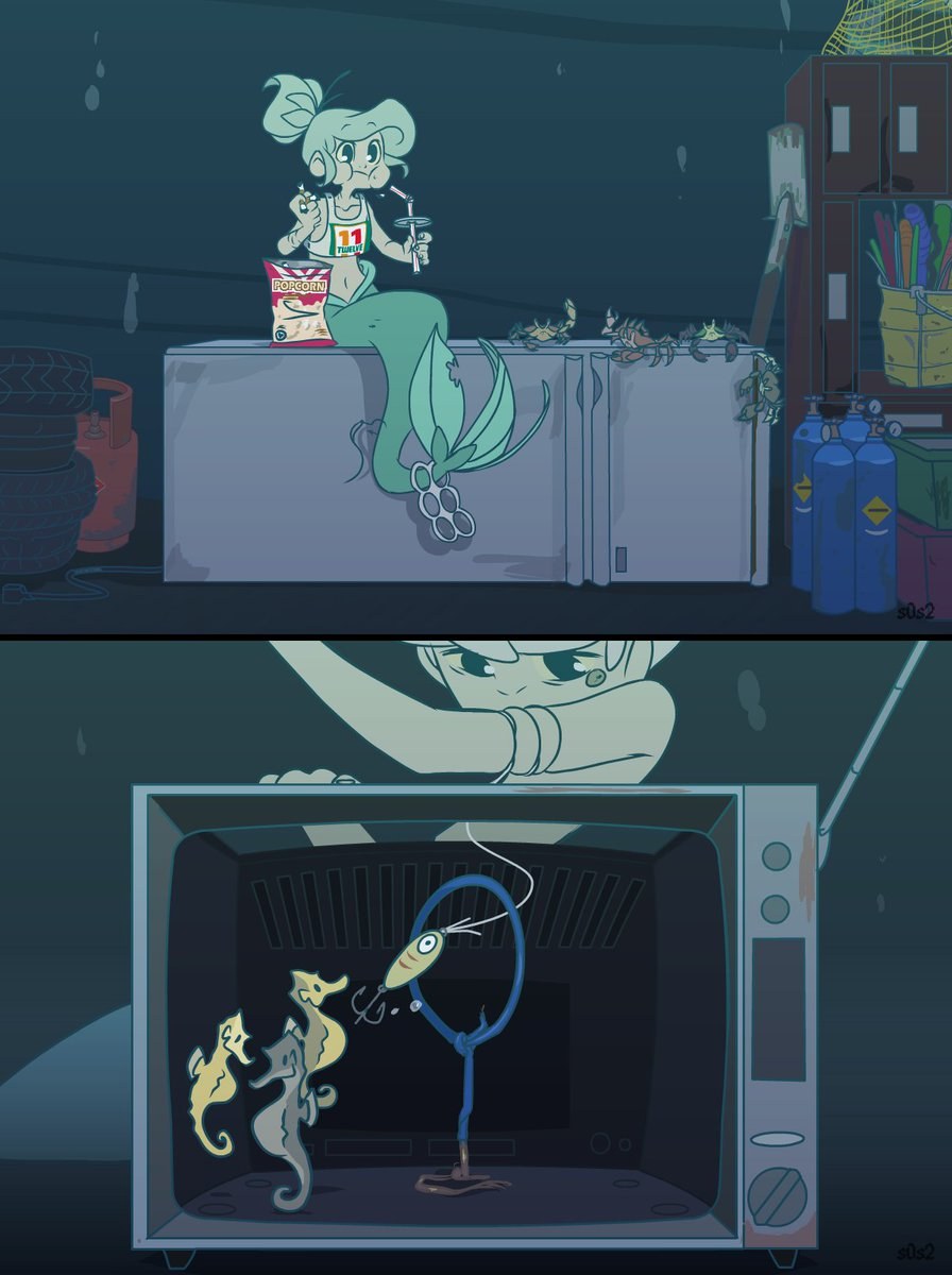 The Little Trashmaid or Mermaid 21st Century