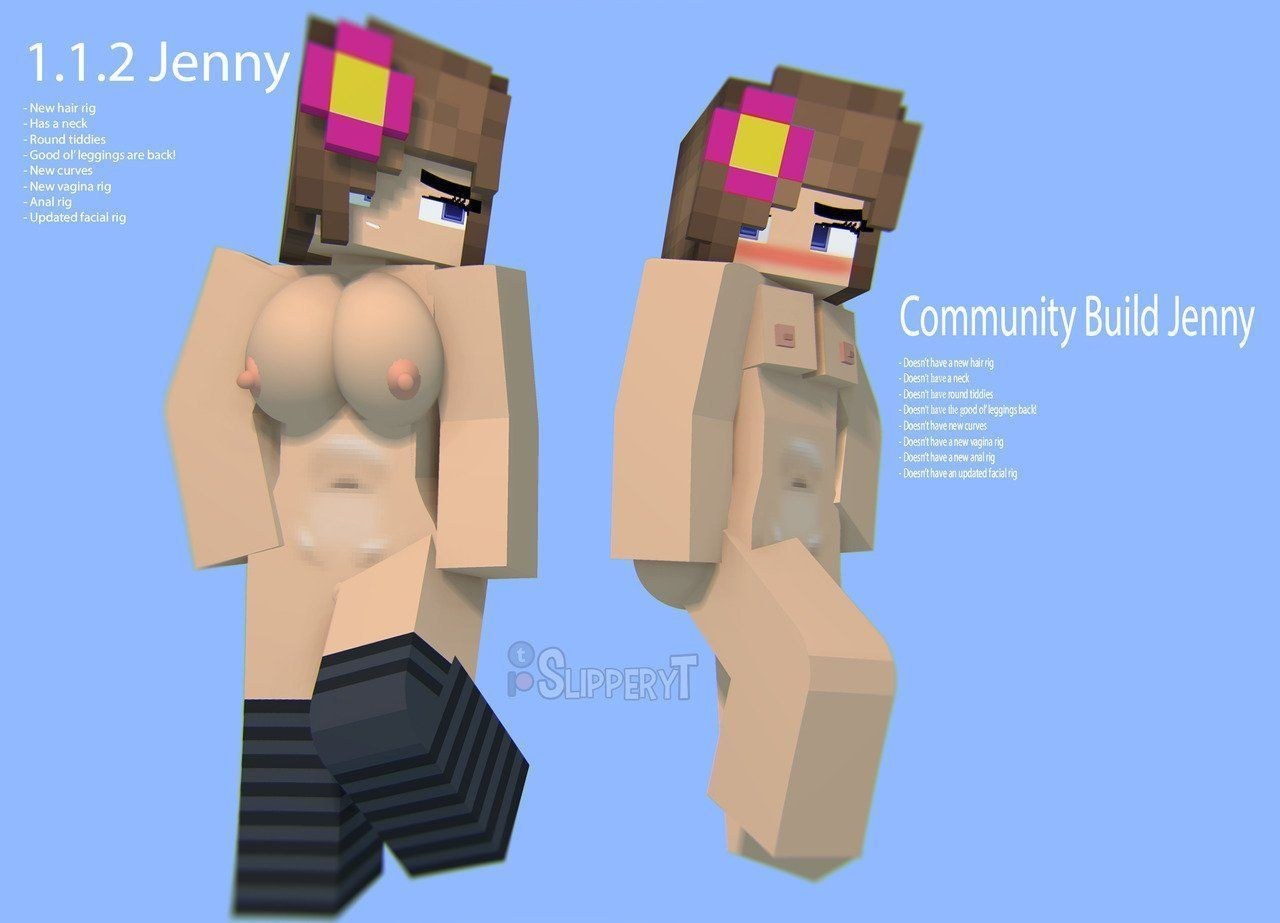 Minecraft jenny nackt