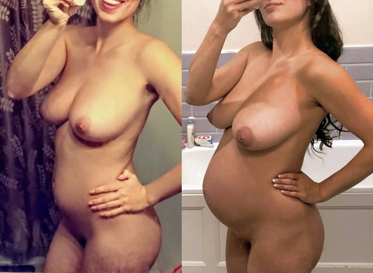 Pregnancy progression porn