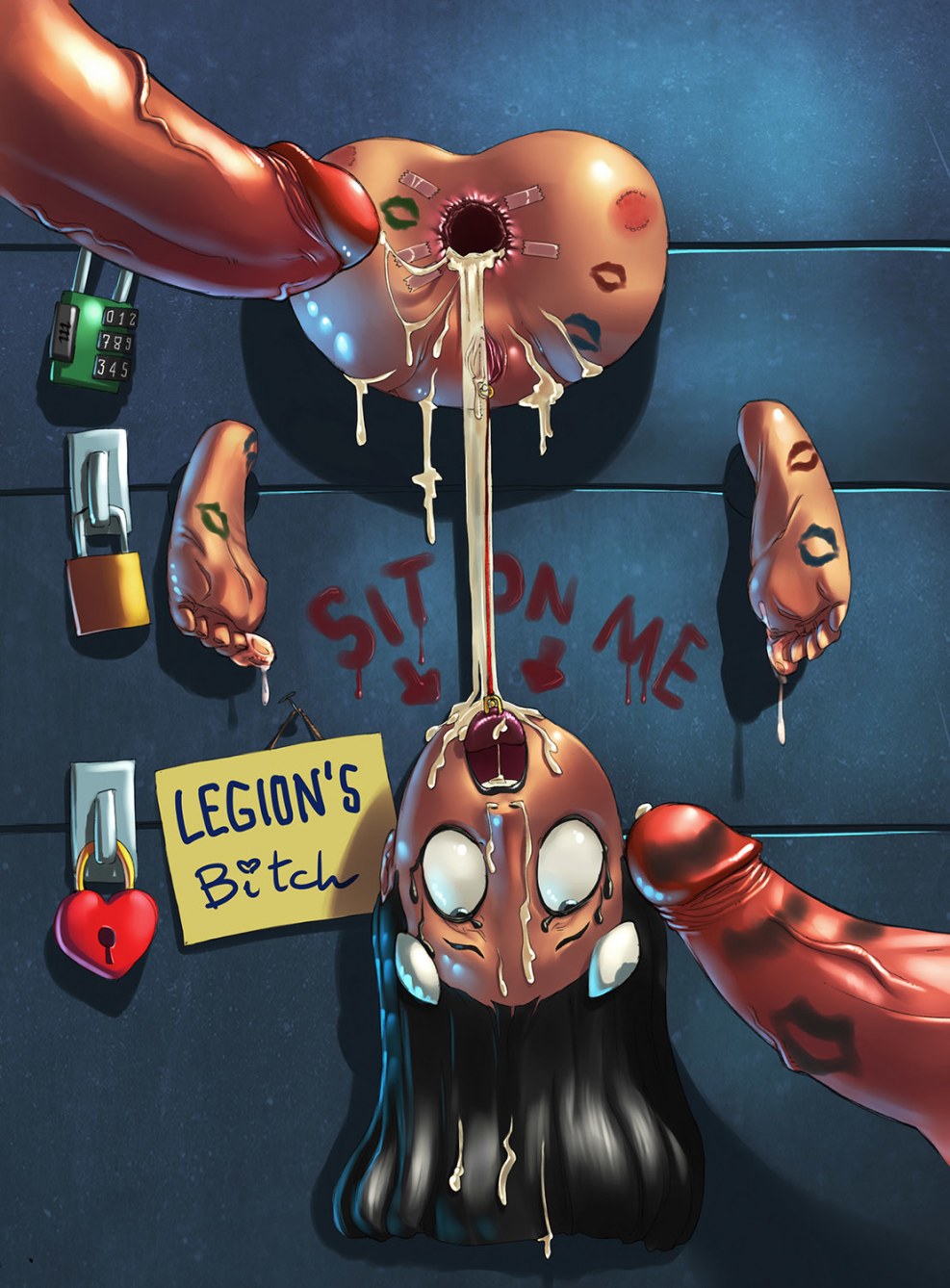 Lisa Ze Pontiful blue gang