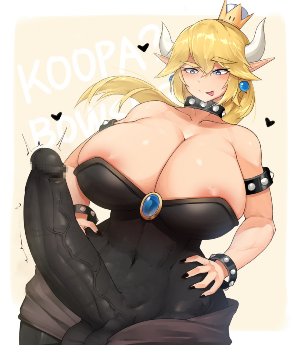 Mario Bowser XXX Futanari