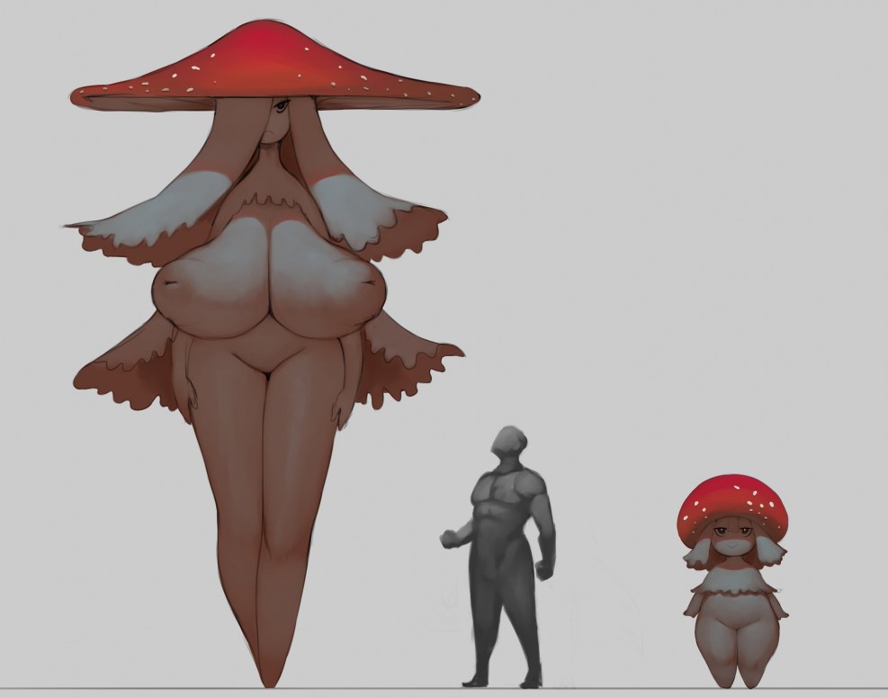 Naked in nature hentai mushrooms