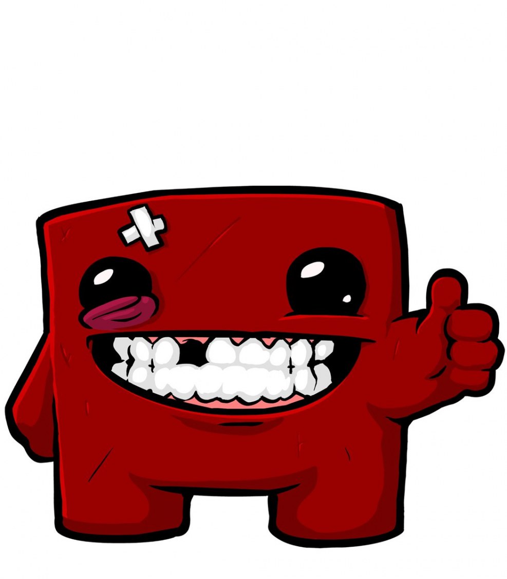 Super Meat Boy Plasters