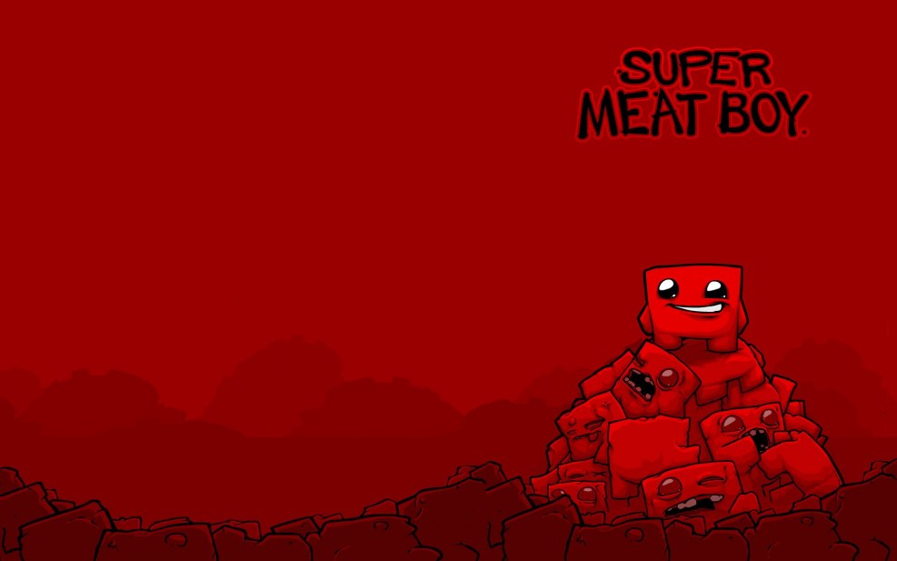 SUPER MEAT BOY MASK