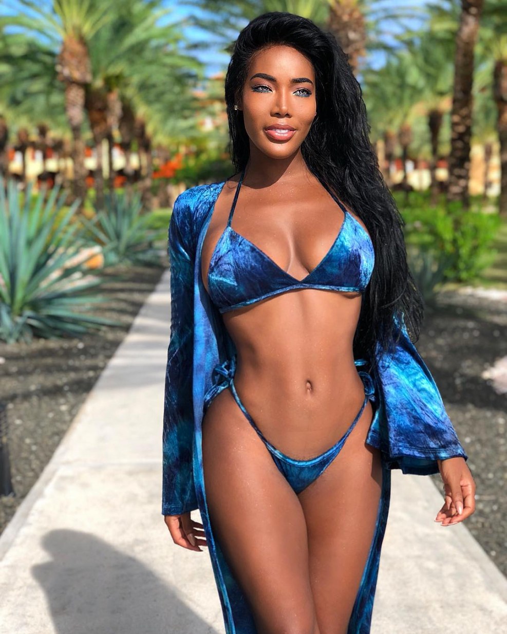 Beautiful bikini girls African