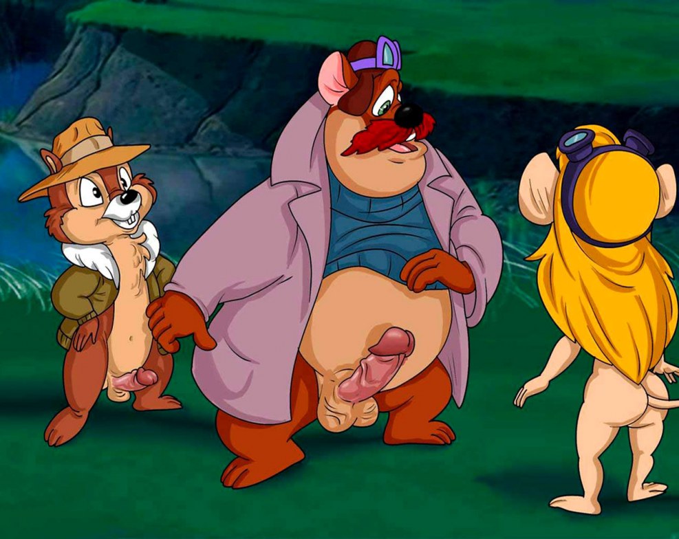 Nut Chip and Deeth R34 Hentai