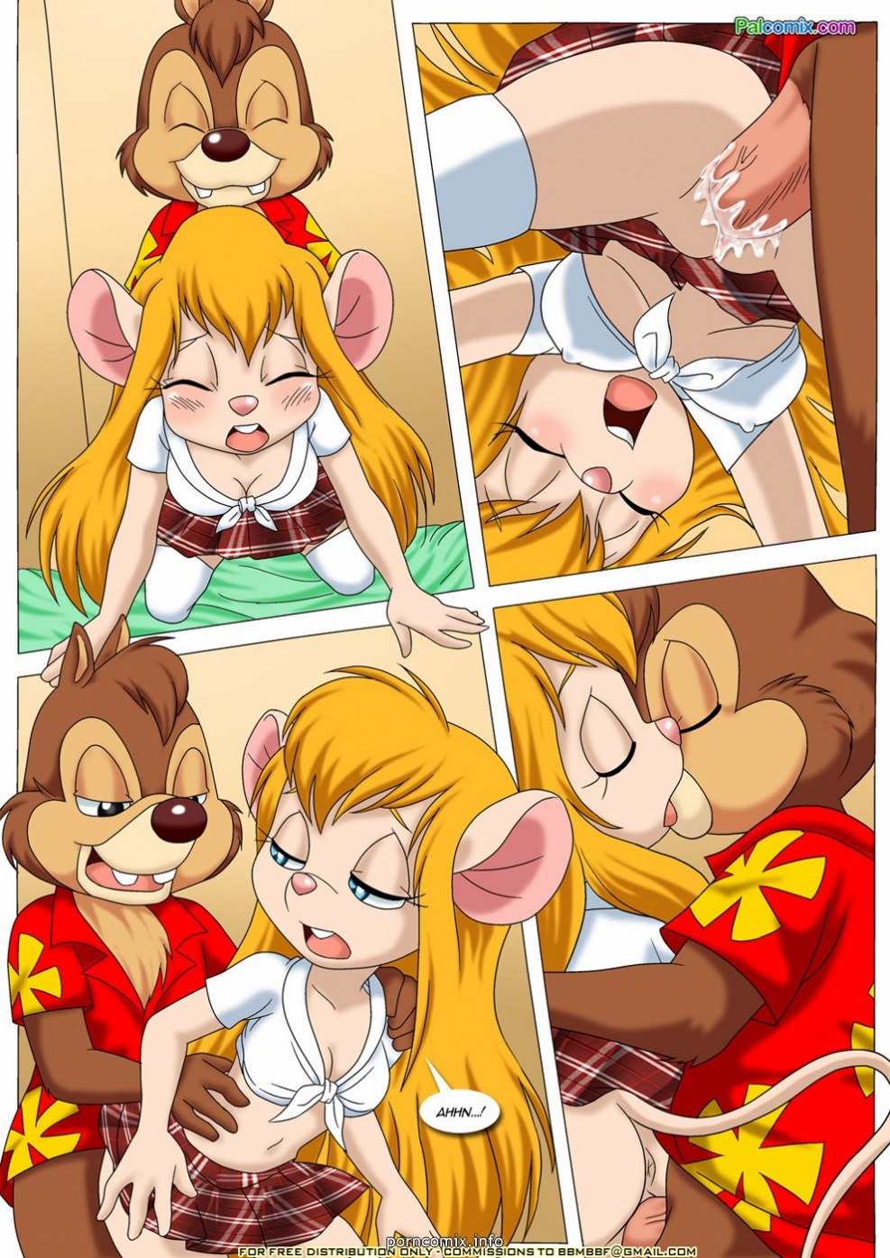 Cartoon hentai chip and dale
