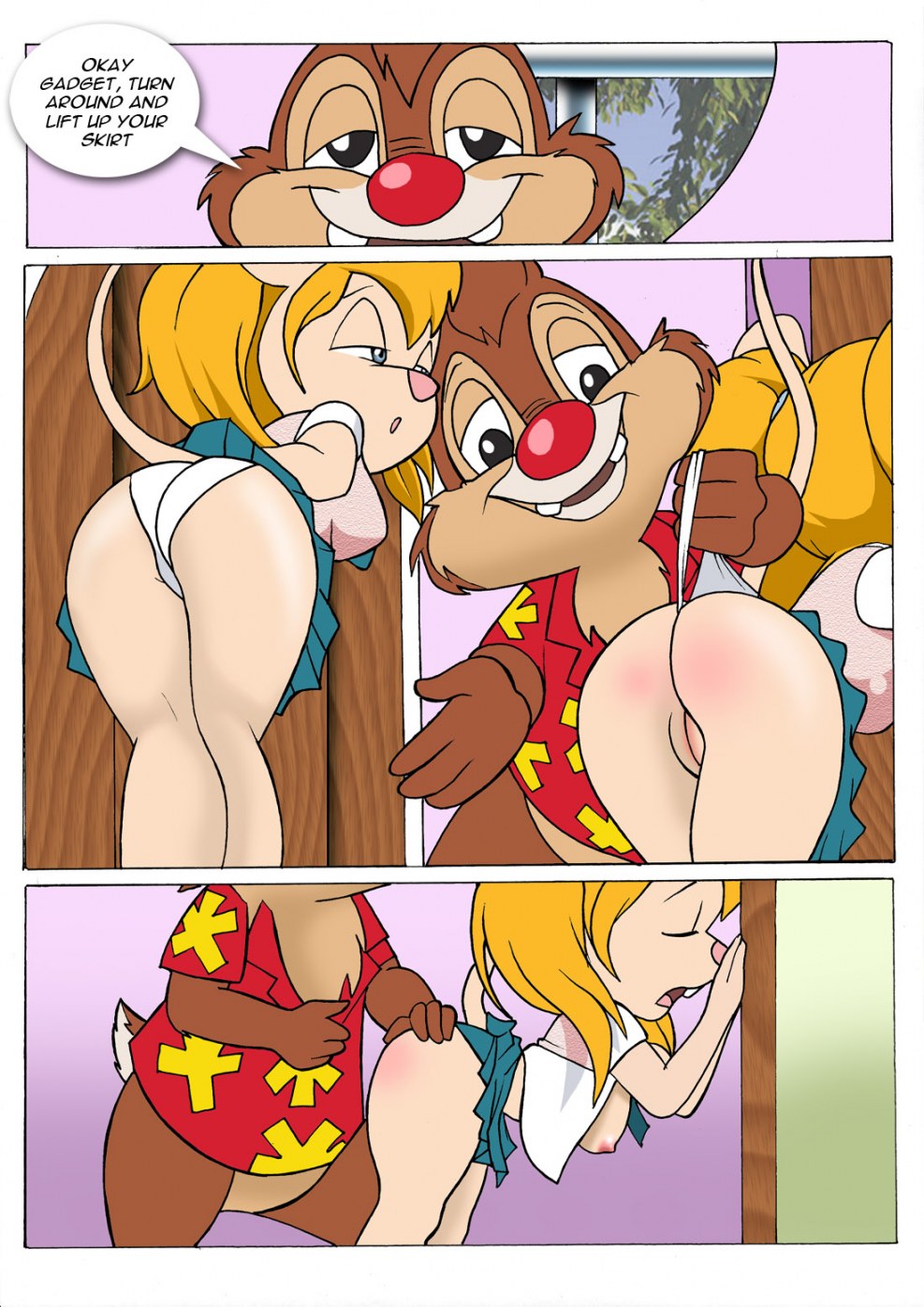 Hentai Chip and Dale BDSM Comics