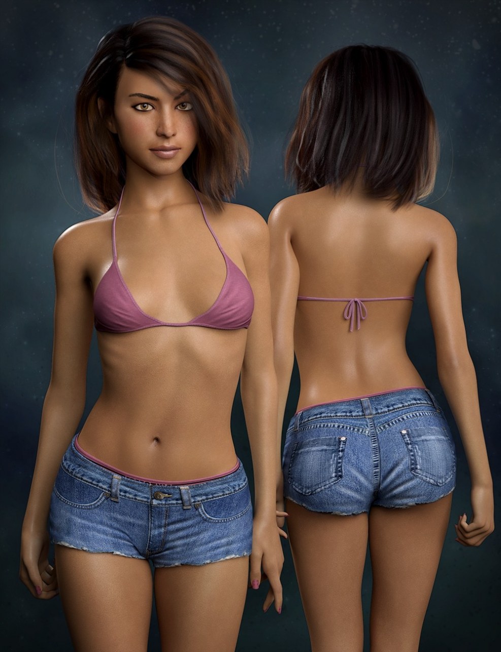 Daz Studio underwear Genesis 8