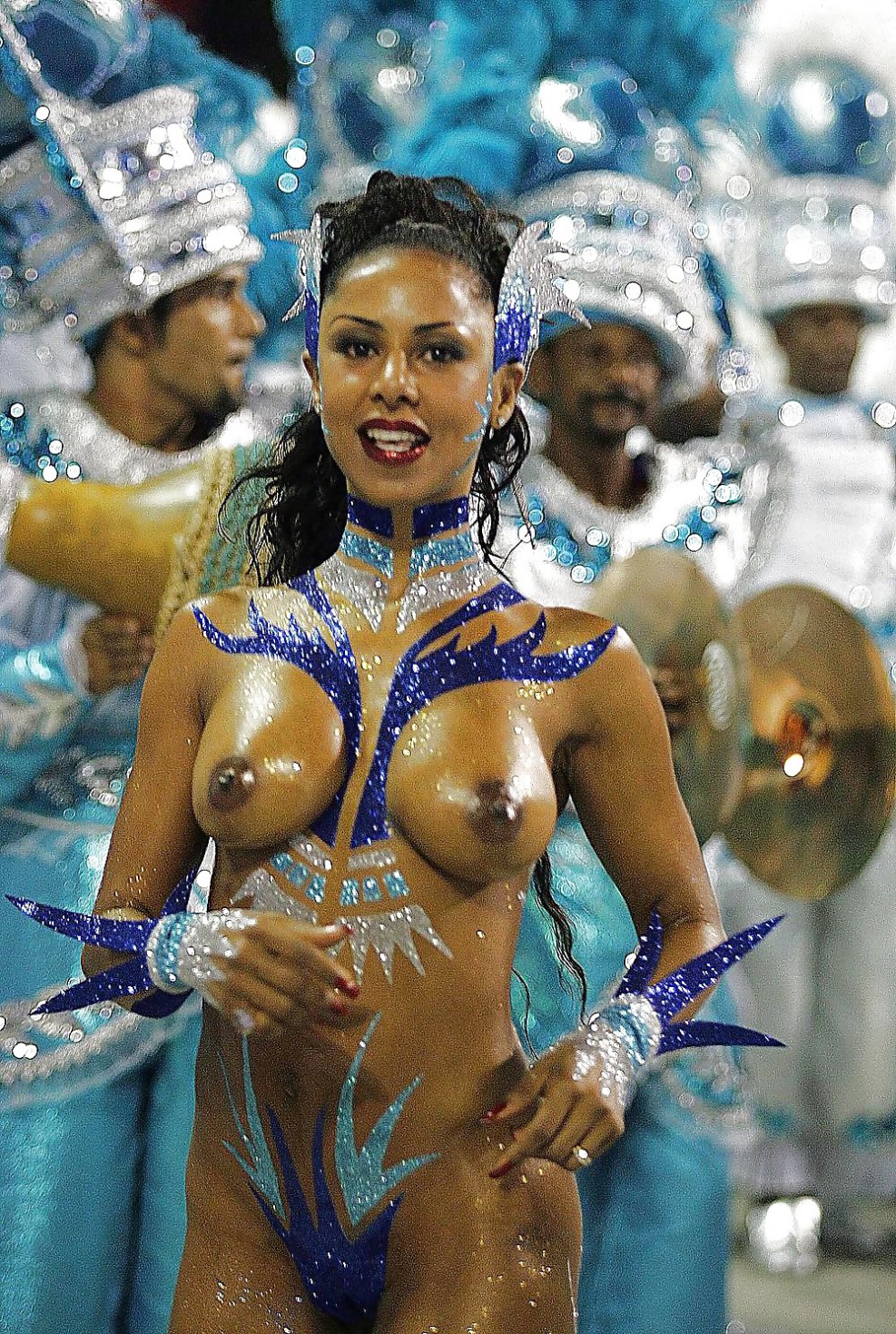 Naked carnival Brazil 1986