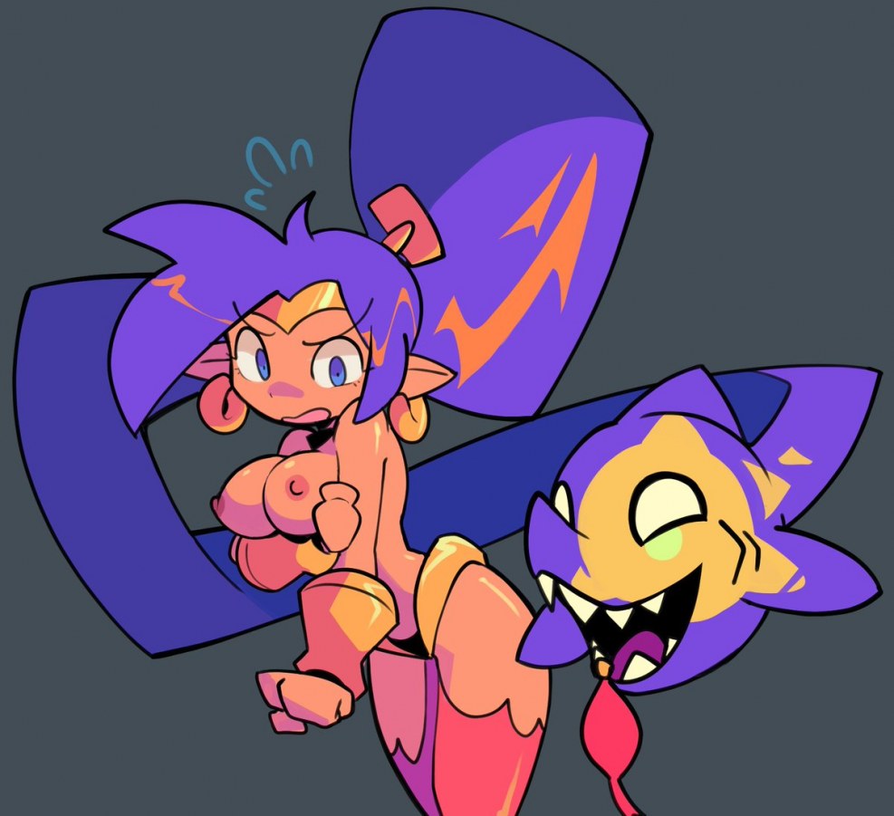 Naked girl-shantae anime