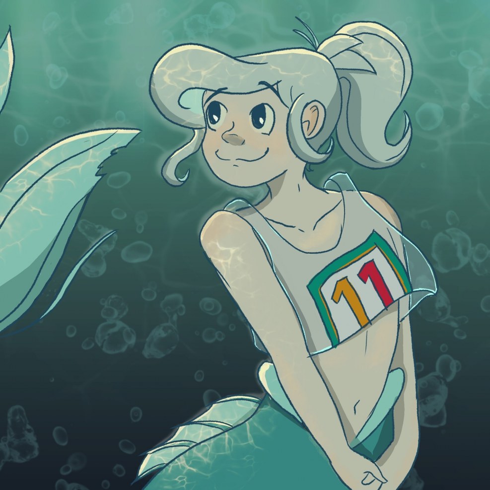 Little mermaid comic