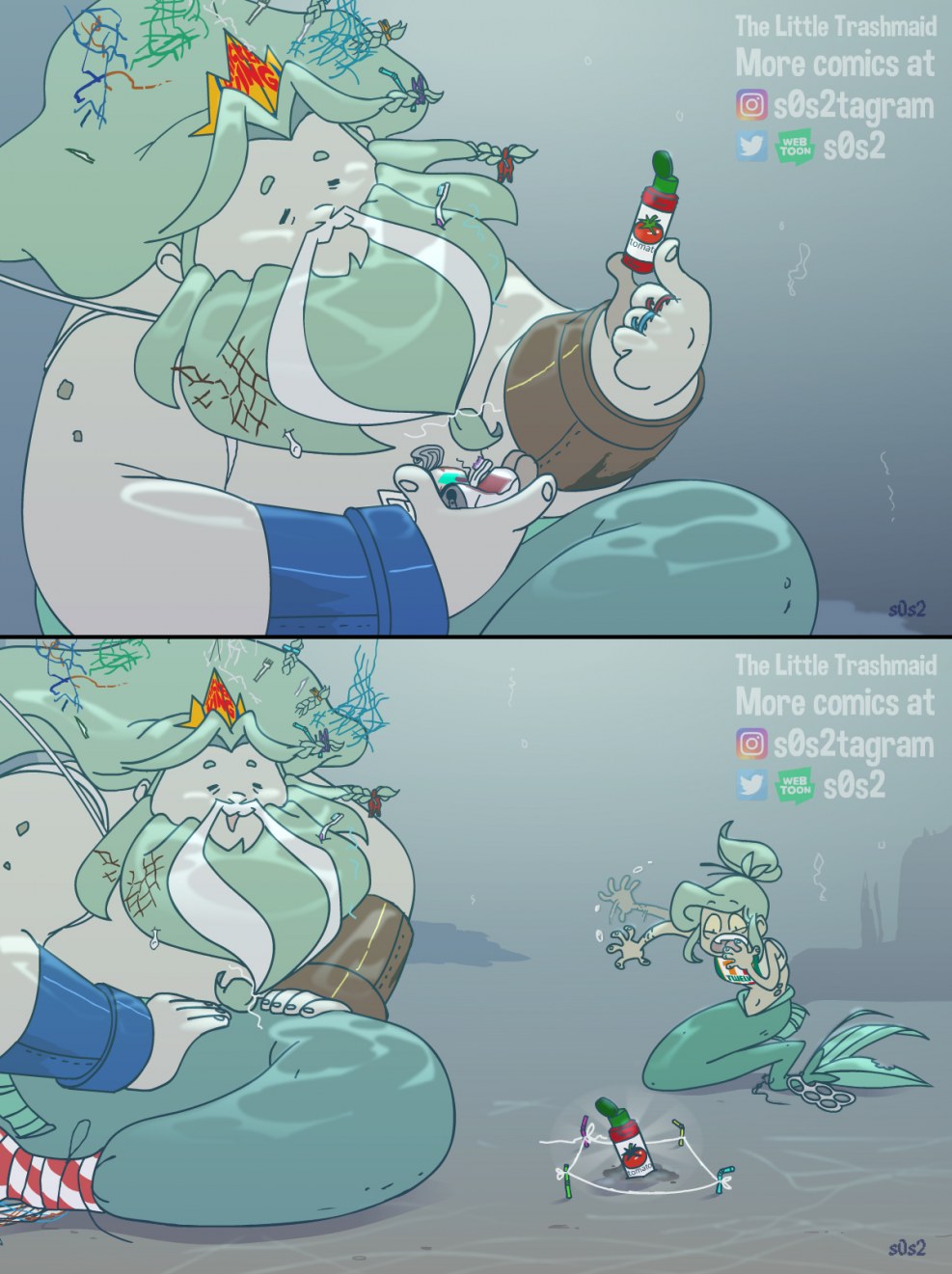 The Little Trashmaid or Mermaid 21st Century