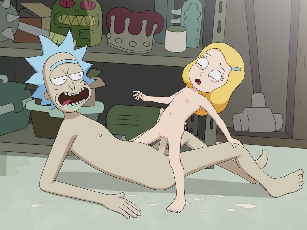 Hentai Rick Sanchez and Morty Smith