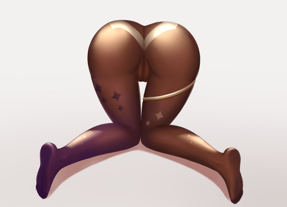 Genin Impact Mona Big Ass