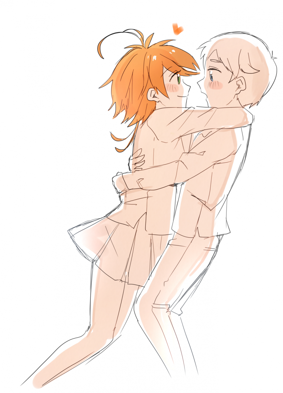 Dakimakura with Emma Promised Neverse