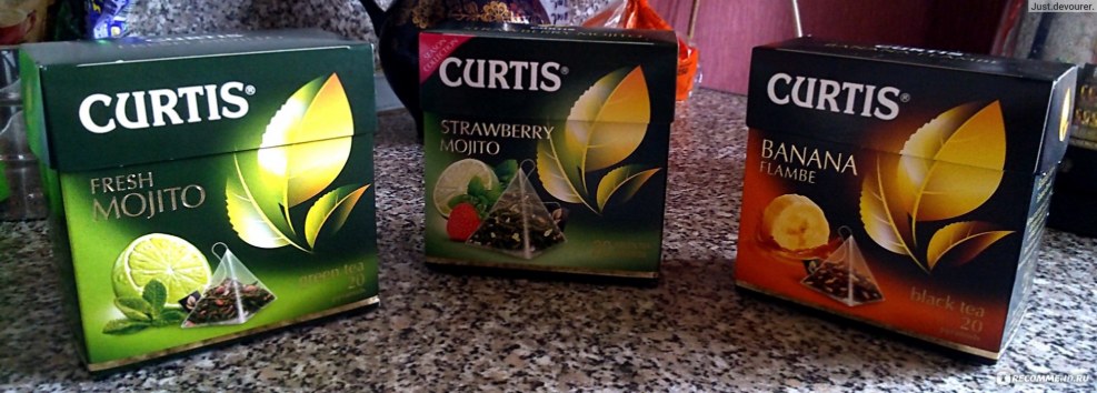 Curtis tea with elderberry