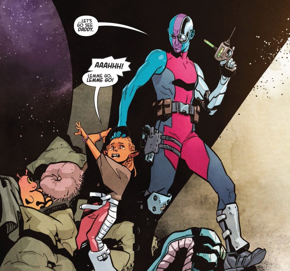 Gamora and nebula sisters art