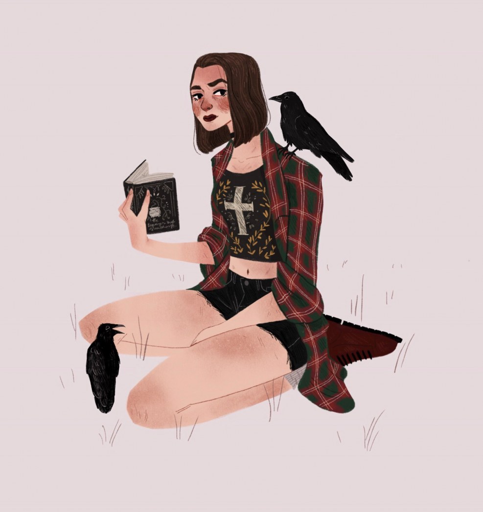 Bed scene Aria Stark