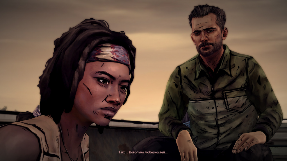 Rick and Mishon found a military warehouse with dry